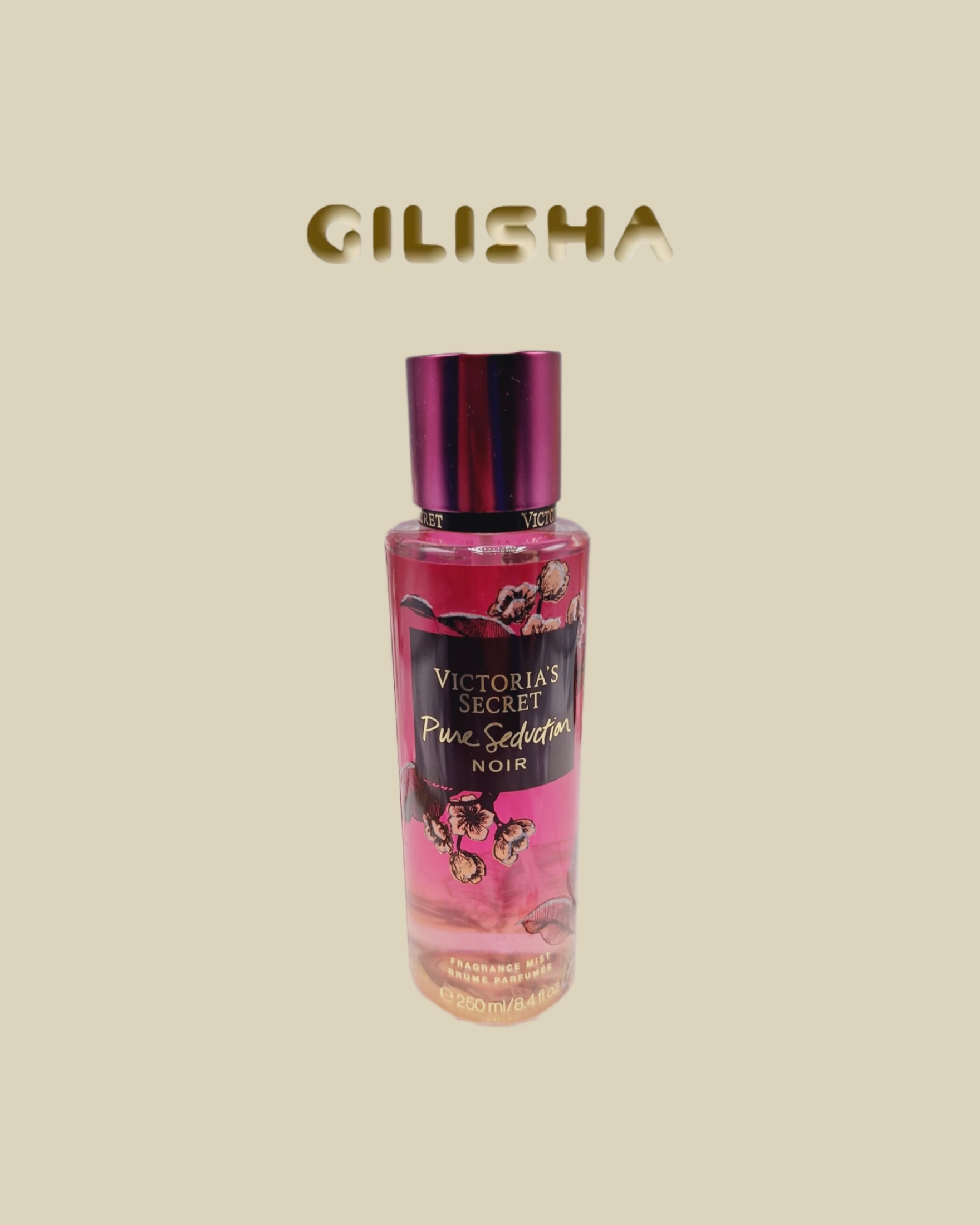 بادی اسپلش 250 ml ویکتوریا سکرت مدل Pure Seduction NOIR